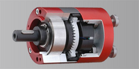Baumgartner moteur pneumatique pas à pas Série BPS, Couple 3.3 – 10 Nm, 120 pas par rotation, max. 24 r/min