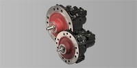 Globe moteur pneumatique, Couple 5.3 – 139 Nm, vitesse 1'500 à 2'400 U/min., div. réducteurs